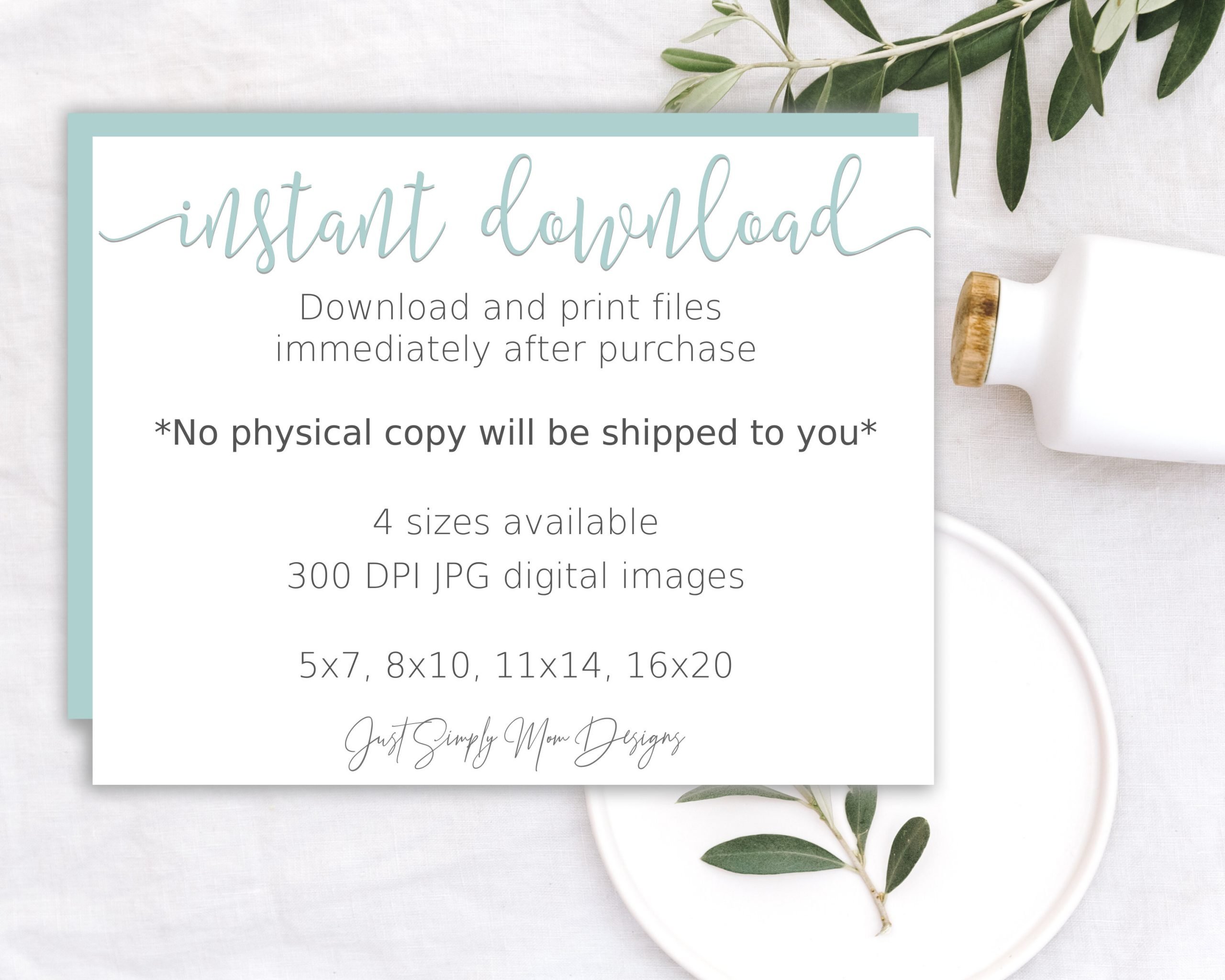 Printable Pink Nursery Wall Decor for Baby Girl Nursery